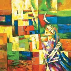 “Nhớ Huế” trong tranh Trần Hoàng Minh Đức