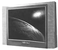 Tivi màn hình siêu phẳng của Tiến Đạt