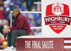 Arsenal từ biệt ngôi nhà Highbury ảnh 1