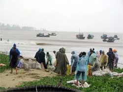 2 tàu cứu hộ cập cảng sông Hàn