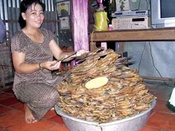 Khô cá lóc Tân Mỹ