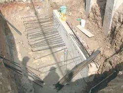 Gia cố móng không đúng kỹ thuật!