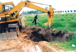 Lấy đất mà chưa đền bù
