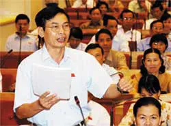 Tuần này, Quốc hội chất vấn các thành viên Chính phủ