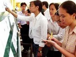 Điểm thi tốt nghiệp bổ túc THPT