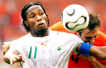 Didier Drogba, tiền đạo nguy hiểm của tuyển Bờ Biển Ngà