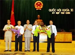 Miễn nhiệm chức vụ Chủ tịch nước, Thủ tướng Chính phủ và Chủ tịch Quốc hội