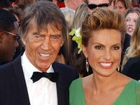 Mickey Hargitay (L), father of Mariska died