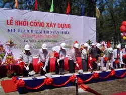 Khởi công xây dựng Khu du lịch Xuân Thiều