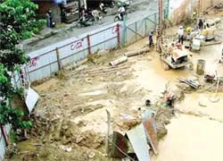 Hố xí “dã chiến”