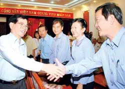 Công việc tốt hay xấu, trước hết ở cán bộ