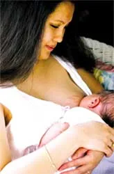 Trẻ bú mẹ đối phó với tình trạng stress tốt hơn