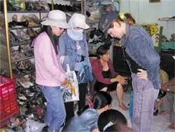 Chuyện đôi giày “nhảy”