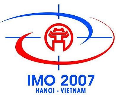 The logo of IMO2007