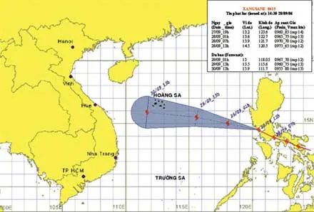 Nhiệm vụ cấp bách: Đối phó bão số 6