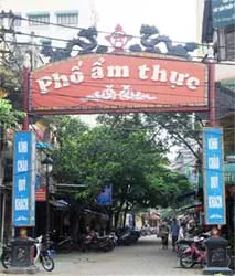 Ngõ ẩm thực nổi tiếng Hà Nội