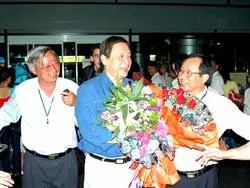 Ông Bửu Huy đã về nước an toàn