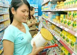 Dairy goods' prices have been fluctuating lately