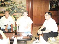 Cuộc gặp gỡ cảm động