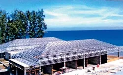 Hệ thống giàn thép mạ trọng lượng nhẹ