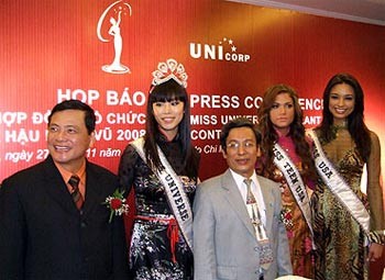 Viet Nam to Host Miss Universe 2008 Next July ảnh 1