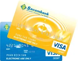 Sacombank phát hành thẻ thanh toán quốc tế