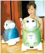 Robot trông nom trẻ em