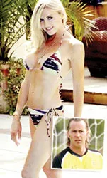 Chuyện tình cầu thủ: Mê bồ bỏ vợ! ảnh 1