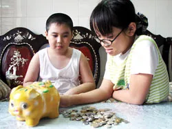 Dạy con  biết xài tiền