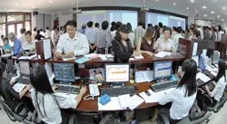 Thị trường chứng khoán nóng lên