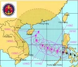 Bão Utor bẻ cua lên Hồng Công?