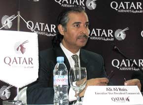 Ali Al Rais at the press briefing in HCM City September 12 (Photo: Tuong Thuy)