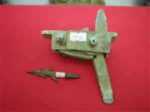 The trigger of the magic crossbow