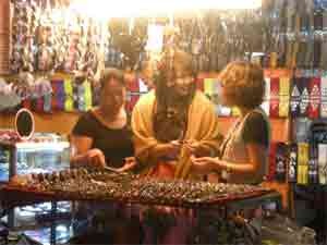 Trinkets: Another popular night market draw