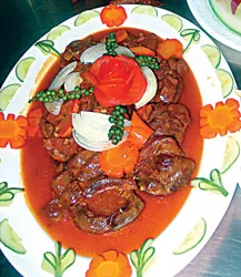 Bắp bò tiêu xanh