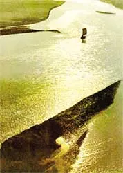 Thuyền ven sông Hồng