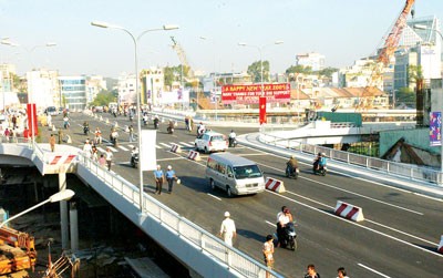 Calmette Bridge opens to traffic Jan. 20( Photo: SGGP)