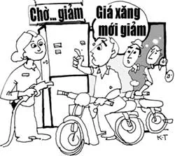 Chậm niêm yết giá xăng mới, người tiêu dùng thiệt!