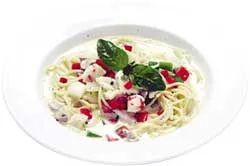 Mì Ý hải sản sốt kem