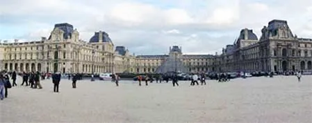 Toàn cảnh Viện Bảo tàng Louvre (Pháp)