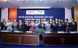 ĐẠI HỘI LIÊN ĐOÀN TAEKWONDO VIỆT NAM NHIỆM KỲ 3 (2007-2012) ảnh 1
