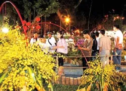 Khai mạc Hội hoa Xuân TPHCM 2007