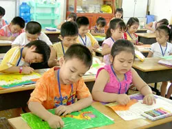 Hơn 3.380 thiếu nhi thi “Nét vẽ xanh” 2007