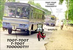 Ấn Độ: Điếc vì còi xe