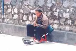 Người thổi sáo ở bản Cát Cát