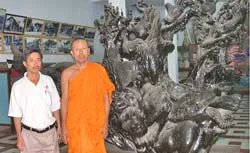 “Trường nghề” nơi cửa Phật