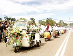 Lễ hội duyên dáng Vespa