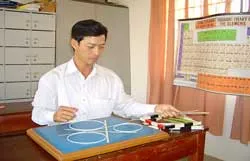 Góp ánh sáng cho học sinh khiếm thị