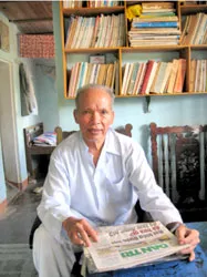 Ông già truyền lửa