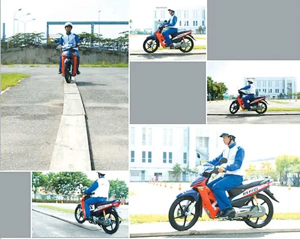 Kỹ năng giữ thăng bằng xe và cua vòng ảnh 2